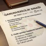 Qanunvericilik Üzrə 50 Online Test